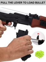 AK 47 Style Toy Gun - Laser & BB Bullets | Velinor - Image 3
