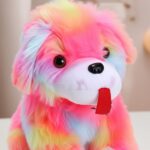 Rainbow Dog Soft Toy - Plush Stuffed Puppy | Velinor - Image 5