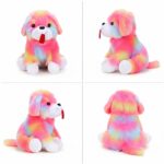 Rainbow Dog Soft Toy - Plush Stuffed Puppy | Velinor - Image 2