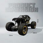 Alloy Rock Crawler RC Car - 4x4 Off-Road Monster Truck - Image 3
