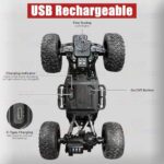 Alloy Rock Crawler RC Car - 4x4 Off-Road Monster Truck - Image 5